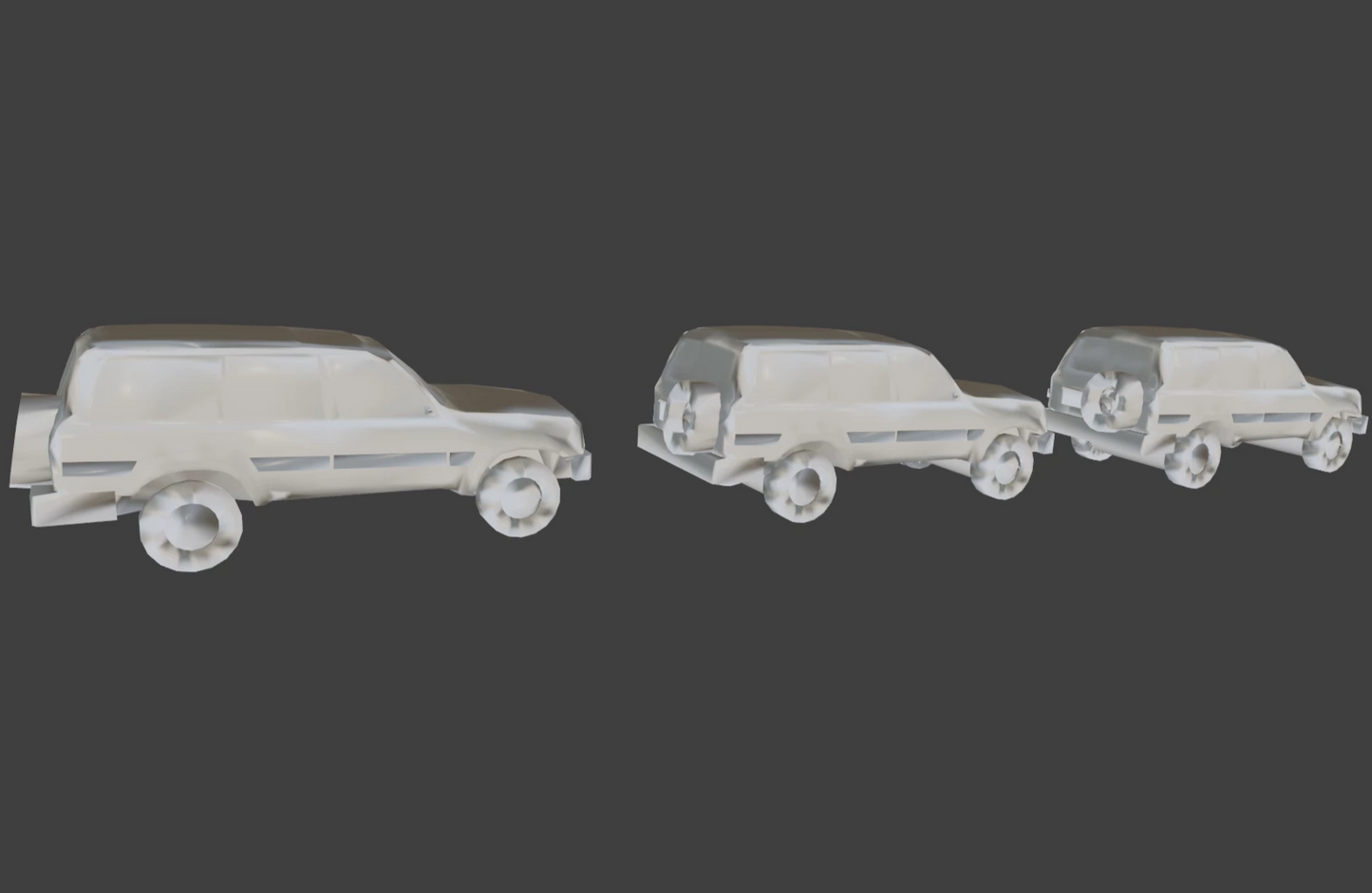 6mm (1:285) Land Cruisers