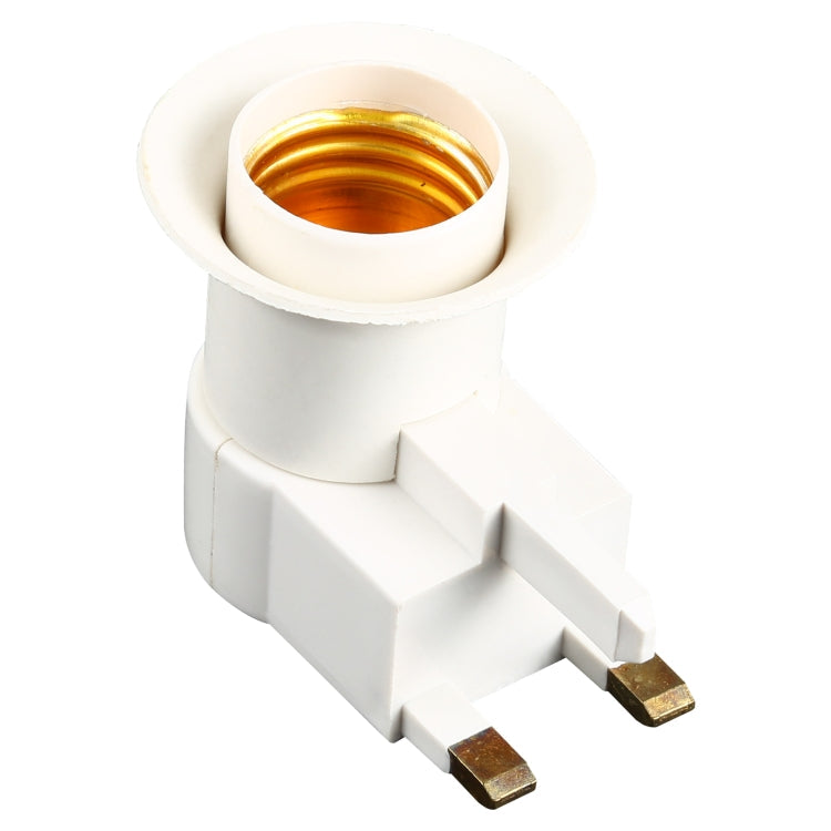 E27 Socket Type Light Holder Base Lamp Holder Converter with Switch, UK Plug