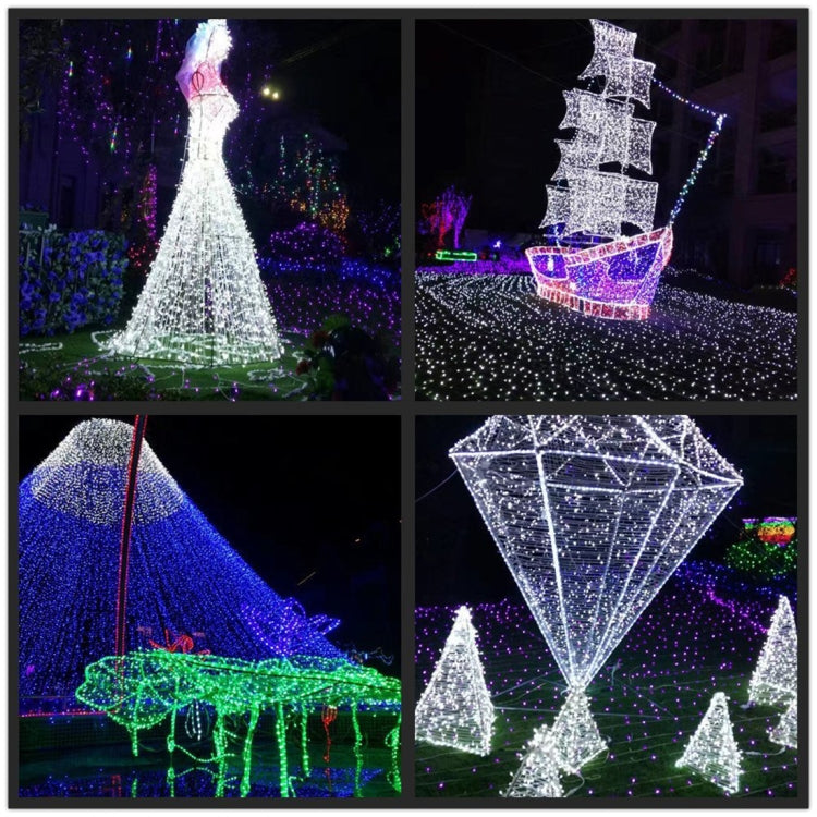 100 LEDs Holiday Decorative Light, 17m Warm White, 17m Blue Light, 17m Colorful Light, 17m White Light