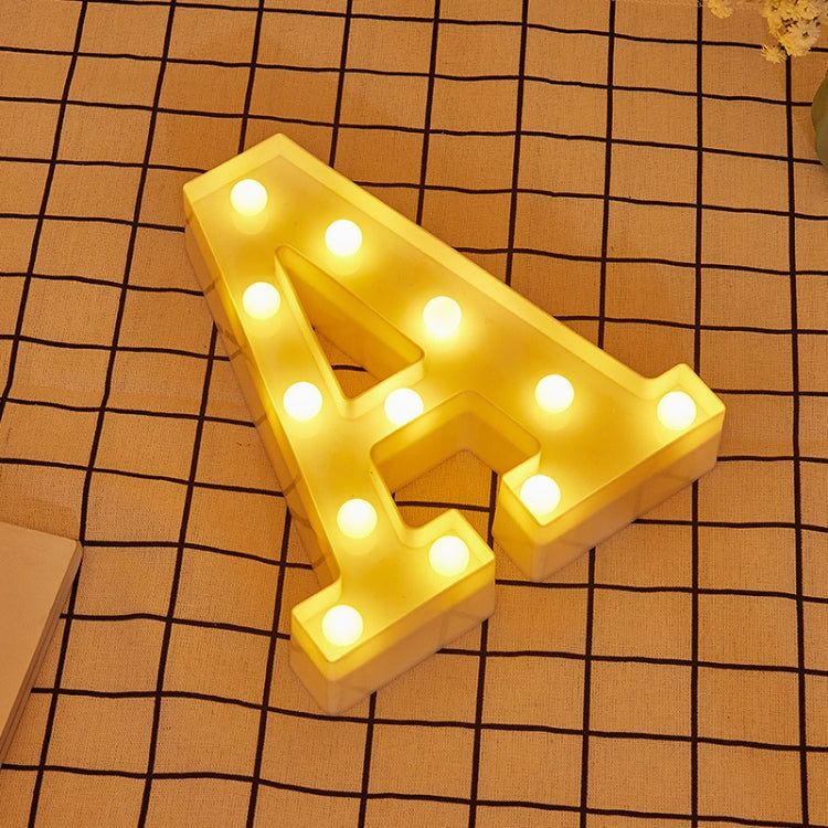 Dry Battery Powered Warm White Standing Hanging LED Holiday Light, A, N, B, O, C, P, D, Q, E, R, F, T, G, U, I, V, J, W, K, X, L, M, Z