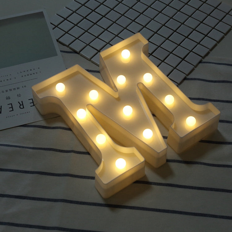 Dry Battery Powered Warm White Standing Hanging LED Holiday Light, A, N, B, O, C, P, D, Q, E, R, F, T, G, U, I, V, J, W, K, X, L, M, Z