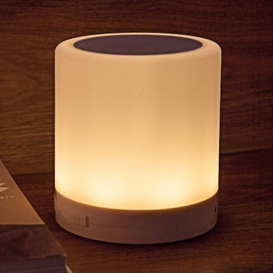 388 Atmosphere Light Bluetooth Speaker with LED & Handle, AUX, TF Card, Hands-Free