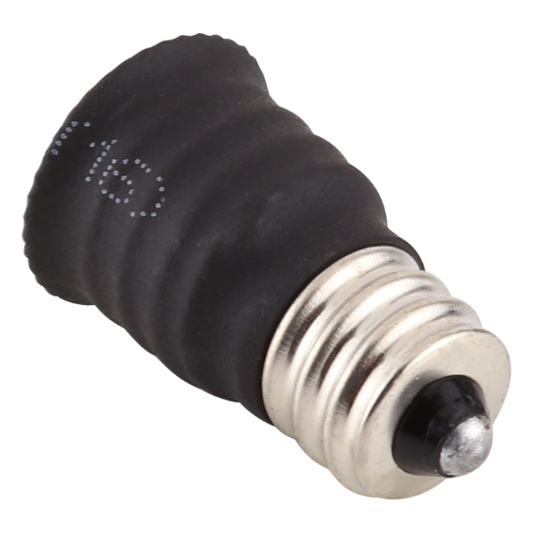 E12 to E14 Light Lamp Bulbs Adapter Converter, E12 to E14 (White), E12 to E14 (Black)
