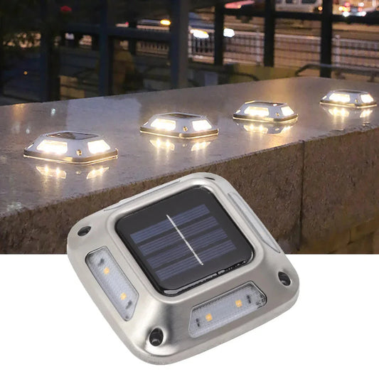 LED Solar Ground  Waterproof Warm Light