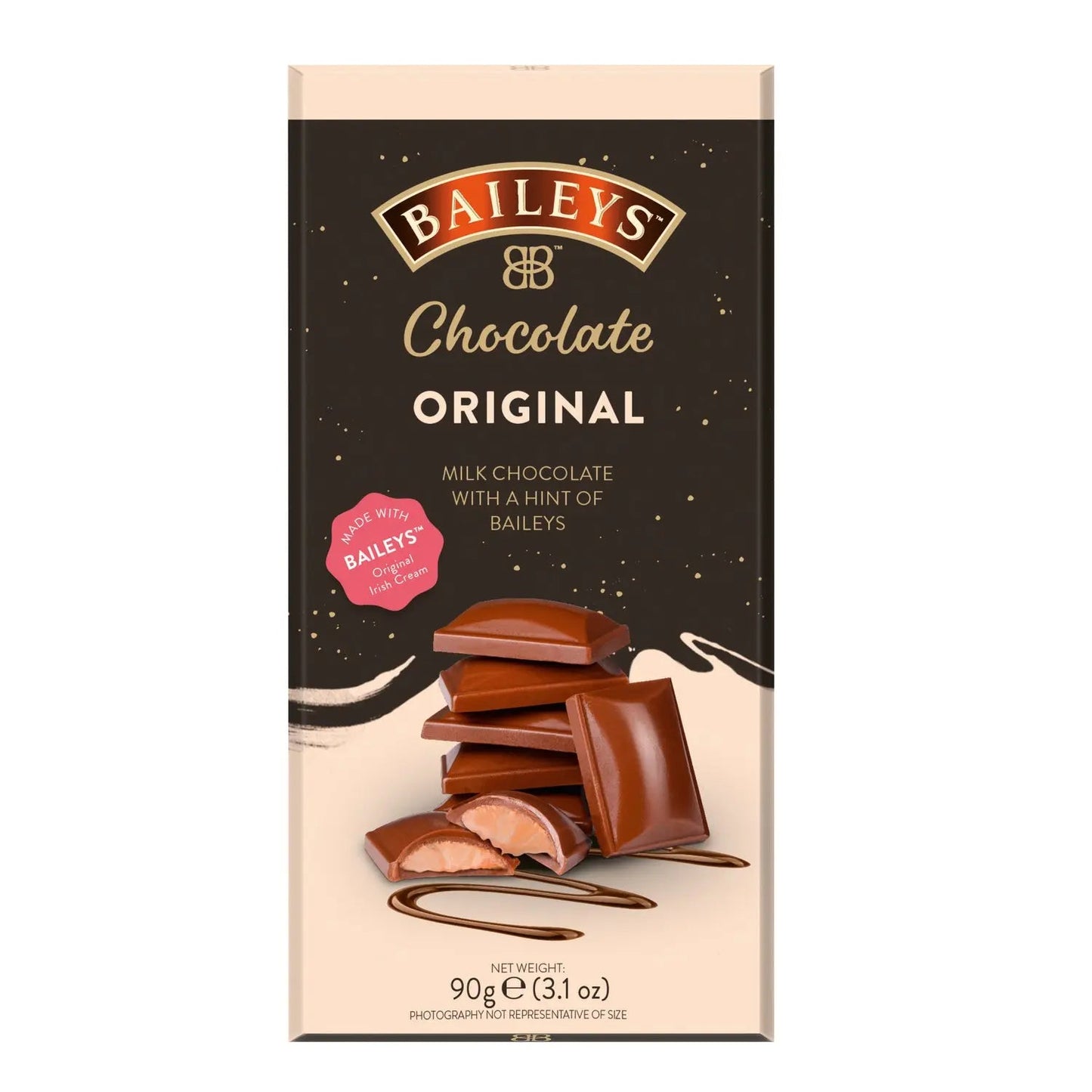Baileys milk chocolate and truffle bar