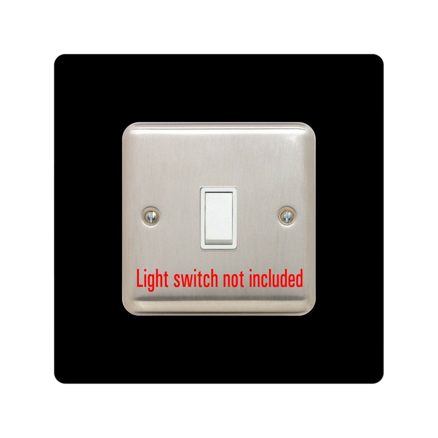 Single Light Switch Surround, square