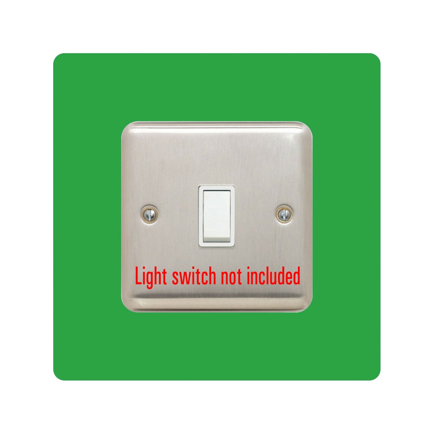 Single Light Switch Surround, square