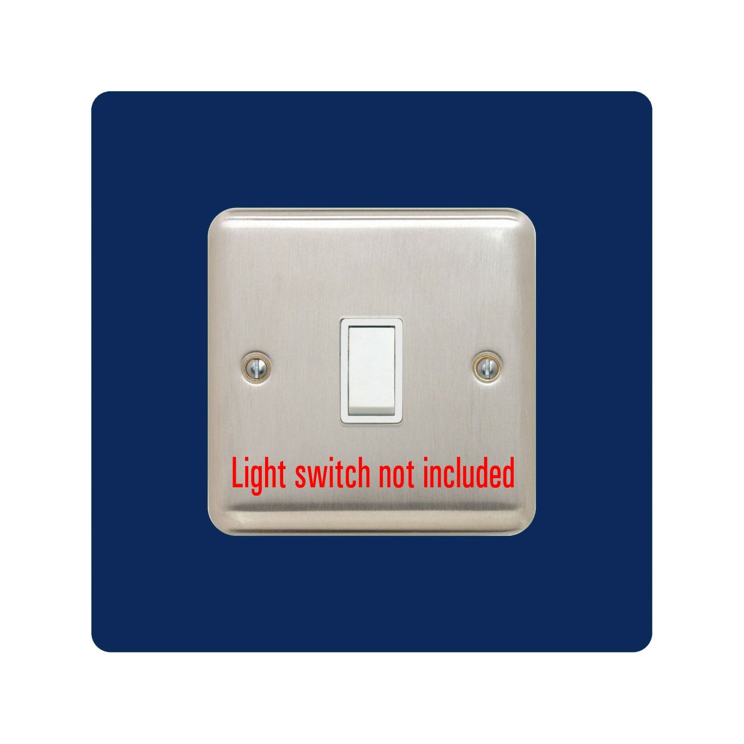 Single Light Switch Surround, square