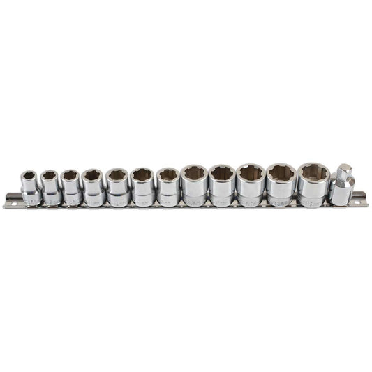 Laser Tools Socket Set for Damaged/Undamaged Nuts 3/8"D (13-Piece) LT-6834