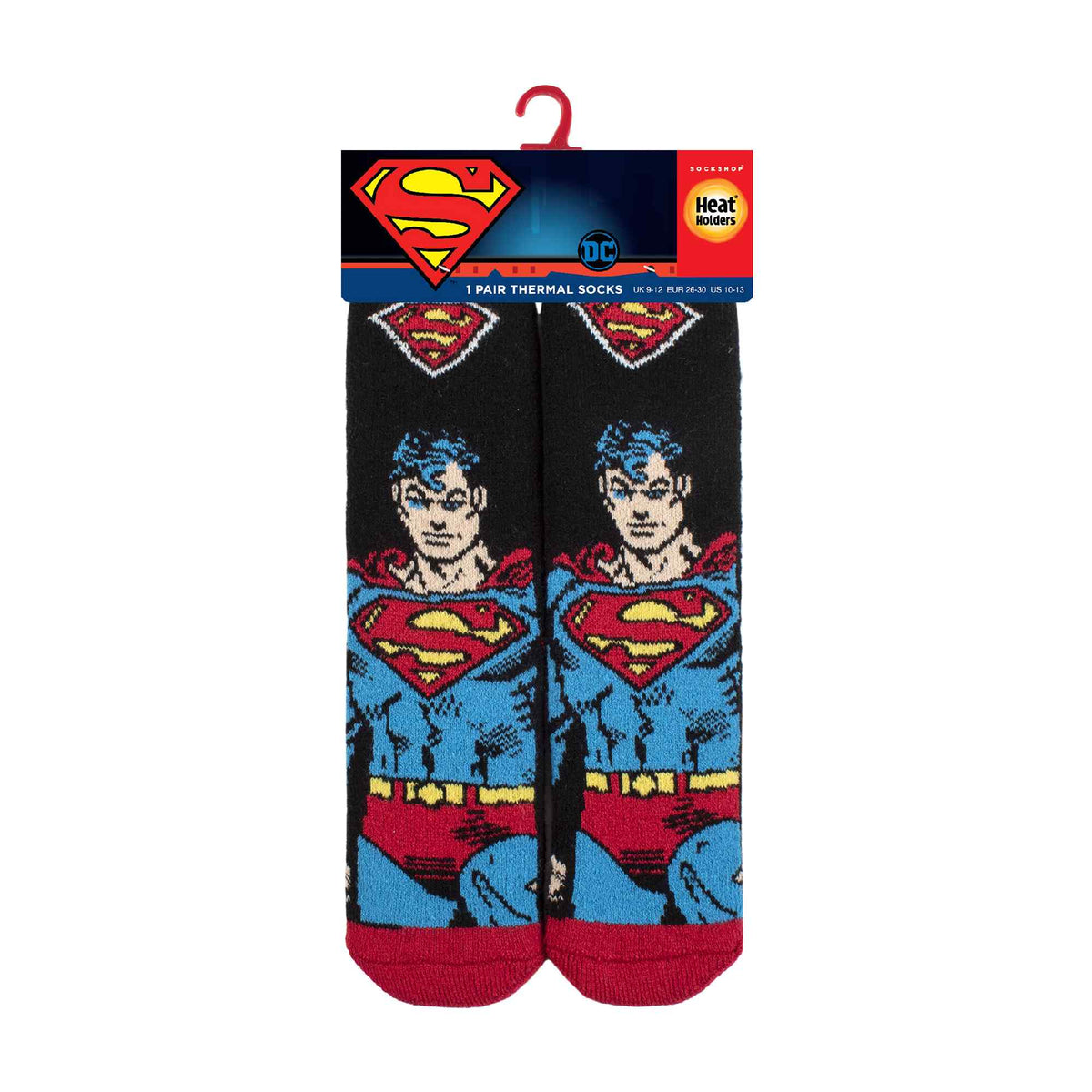 Children's Superman Novelty Lightweight Thermal Socks