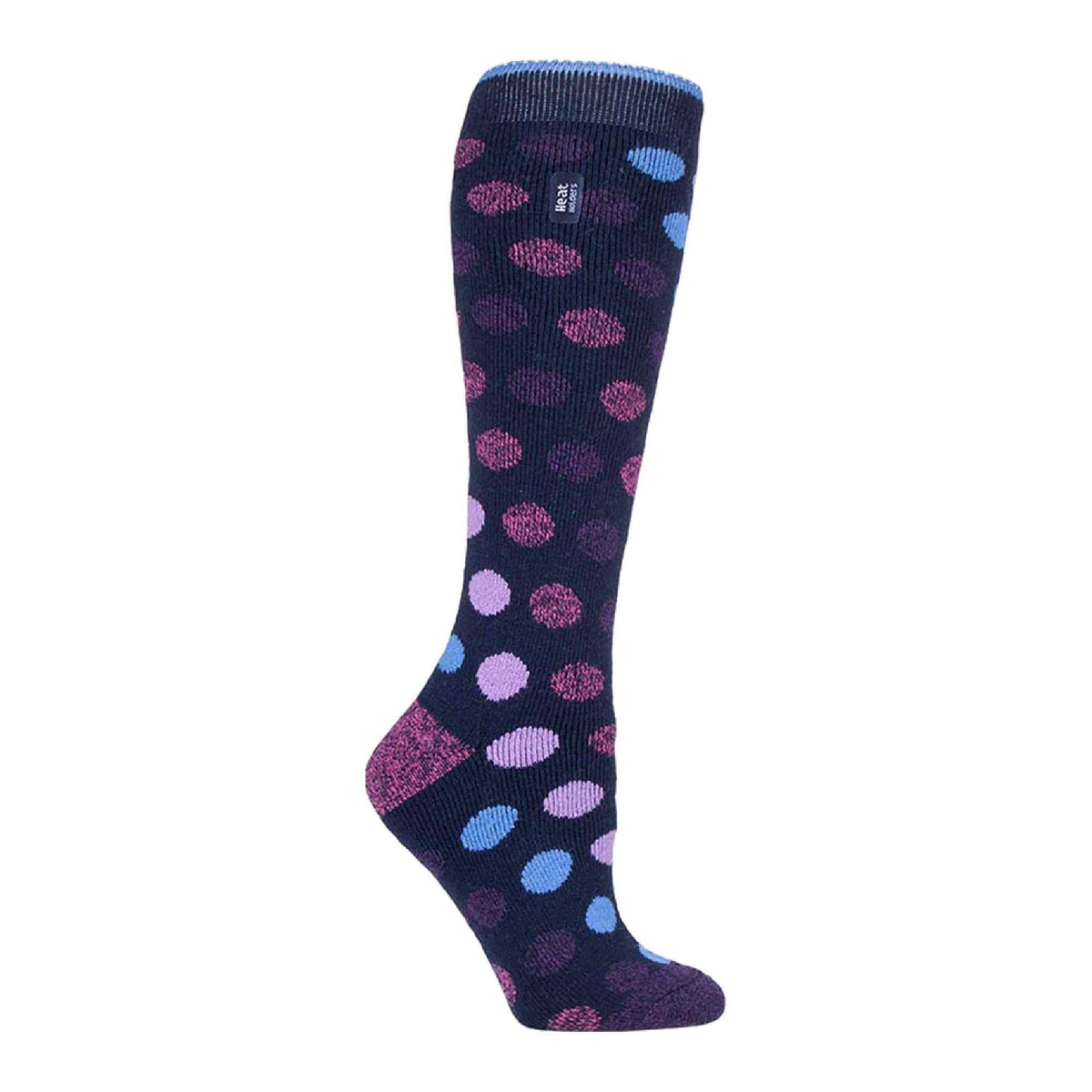 Ladies Thin Extra Long Patterned Lightweight Thermal Socks