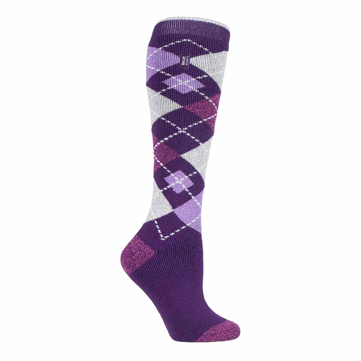 Ladies Thin Extra Long Patterned Lightweight Thermal Socks