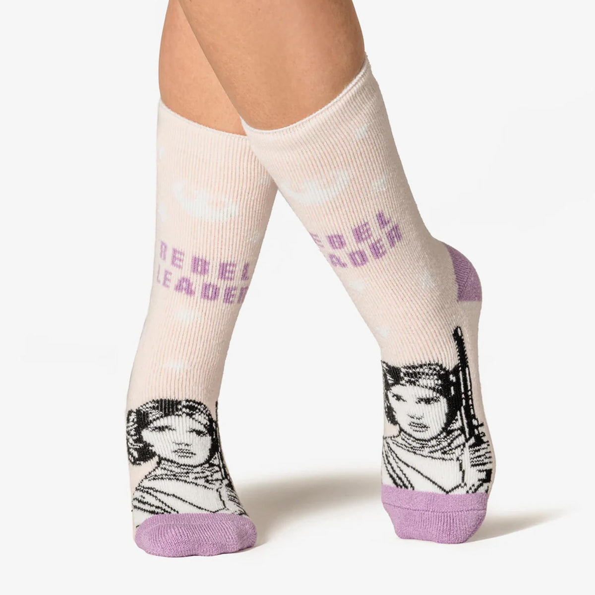 Ladies Princess Leia Novelty Lightweight Thermal Socks