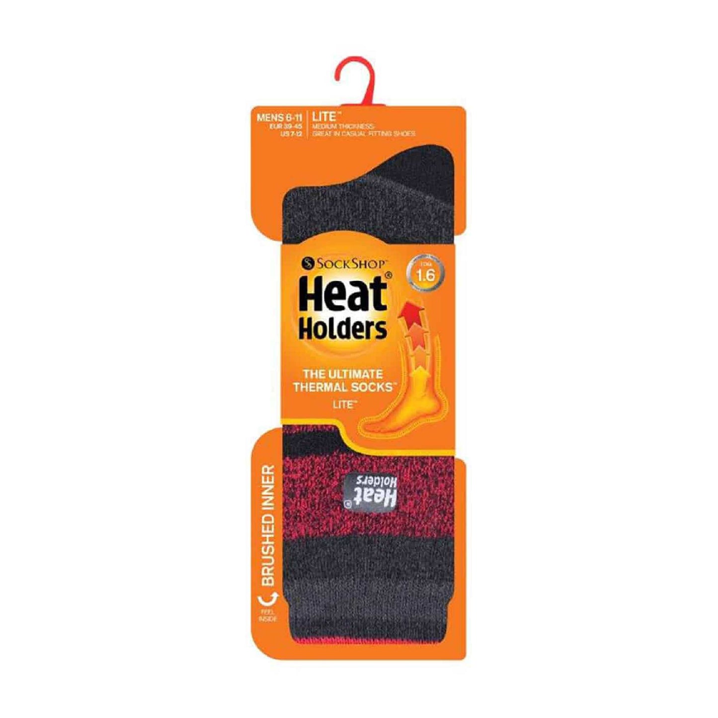 Mens Thin Warm 1.6 Tog Lightweight Thermal Dress Socks