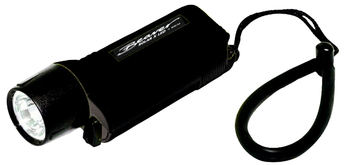 Beaver Black Solar XLED Torch