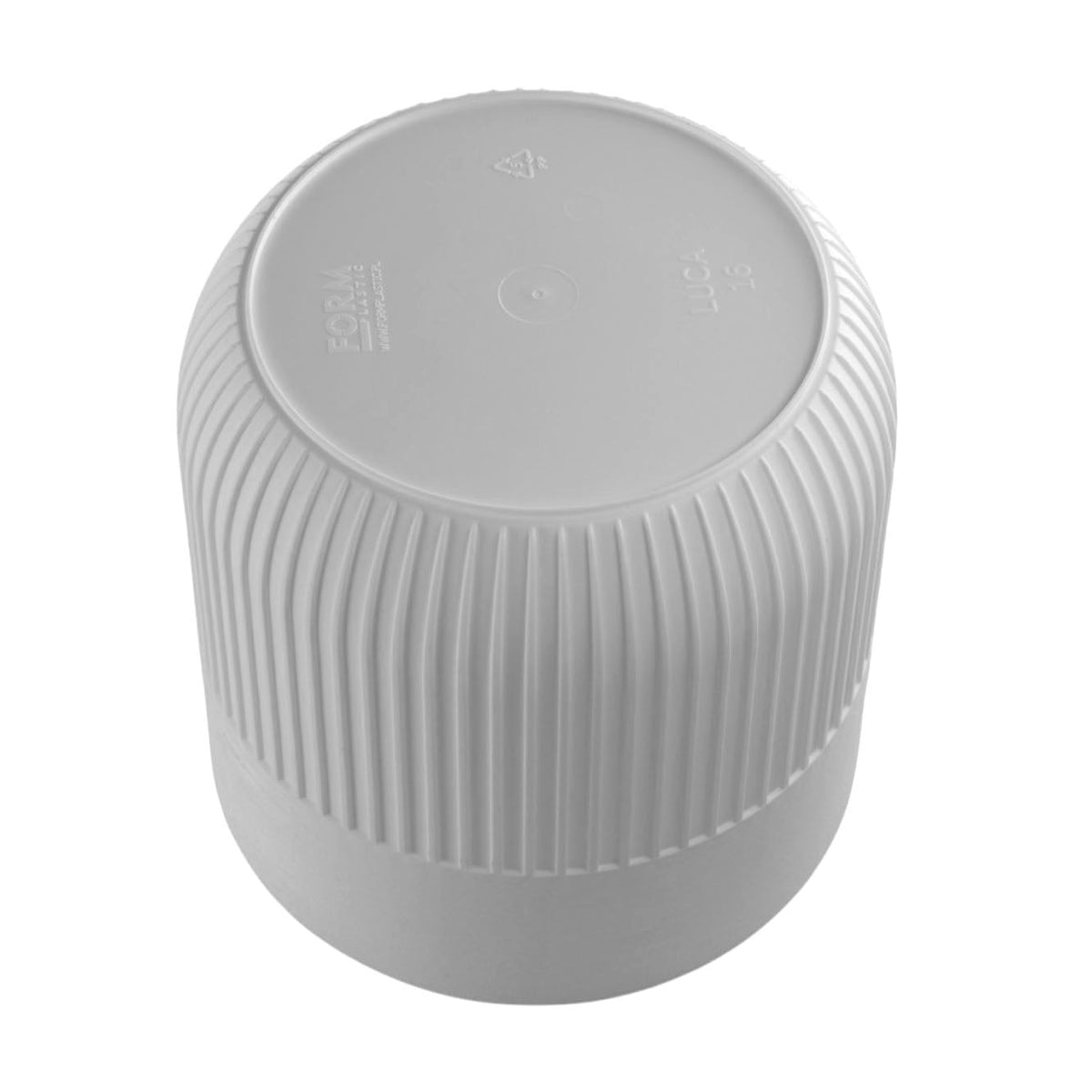 Luca Pot Without Hole 140mm White