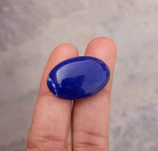 28ct Lapis Lazuli - Lajward - Premium Quality Lapis Lazuli Cabochon - 25x17mm
