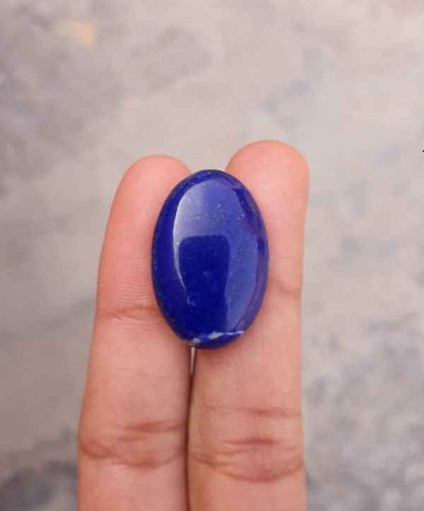 28ct Lapis Lazuli - Lajward - Premium Quality Lapis Lazuli Cabochon - 25x17mm