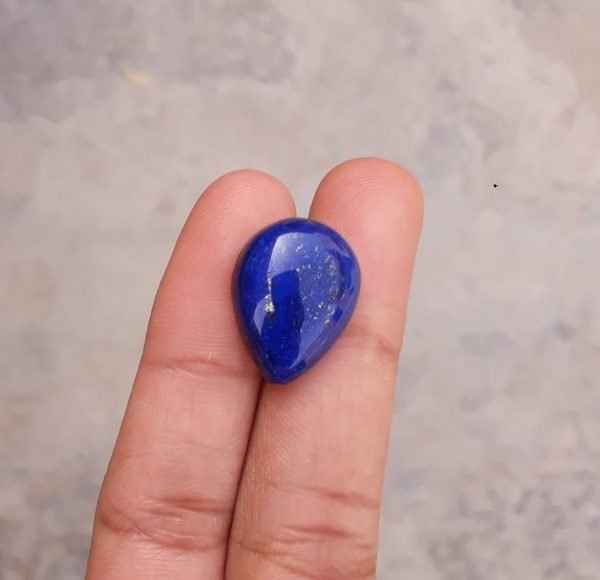 14ct Lapis Lazuli - Lajward - Premium Quality Lapis Lazuli Cabochon - 19x14mm