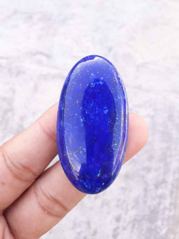 123ct Lapis Lazuli - Lajward - Premium Quality Lapis Lazuli Cabochon - 53x28mm