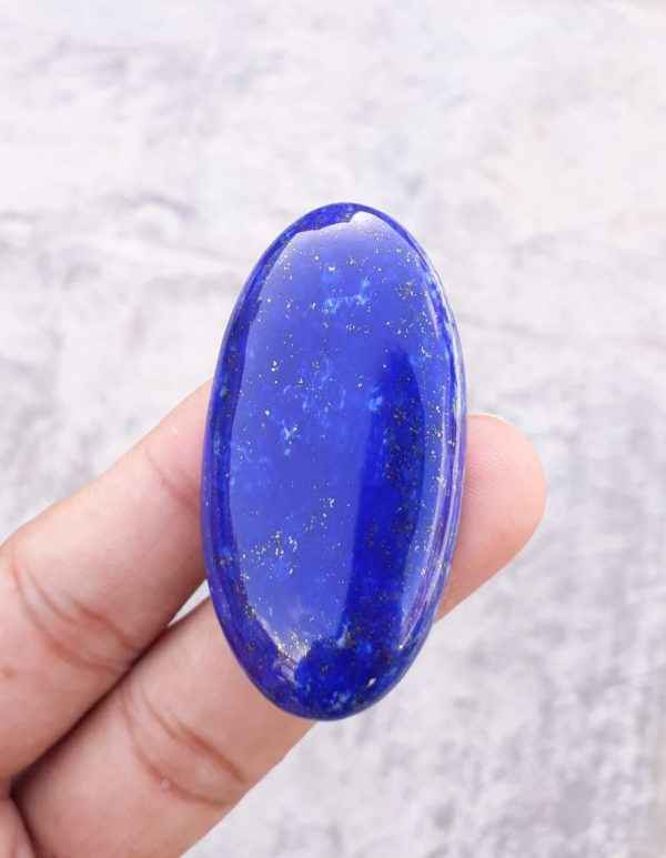 123ct Lapis Lazuli - Lajward - Premium Quality Lapis Lazuli Cabochon - 53x28mm