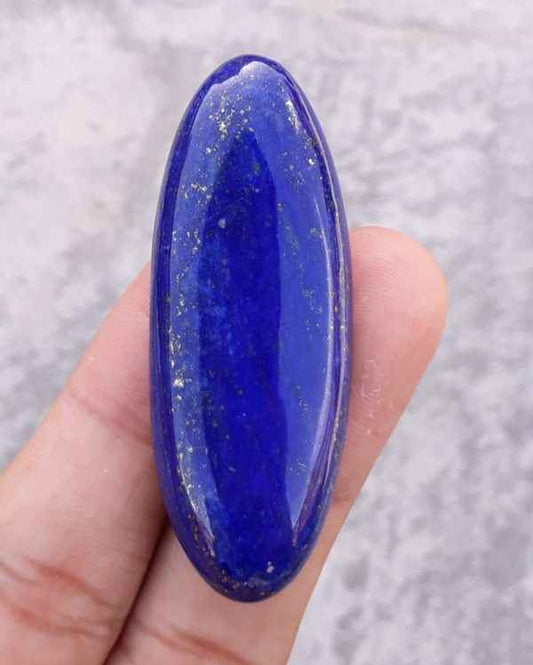 99ct Lapis Lazuli - Lajward - Premium Quality Lapis Lazuli Cabochon - 56x21mm