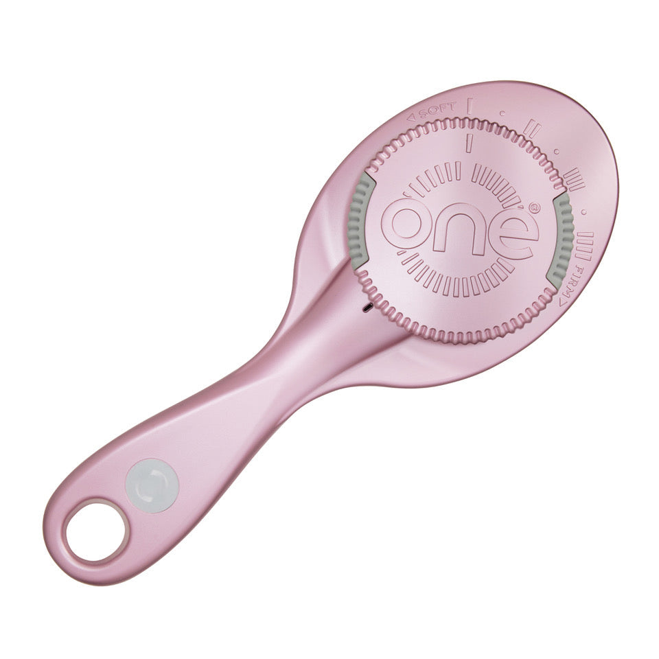ONE Brush Pro - Adjustable Bristle Hairbrush, Titanium