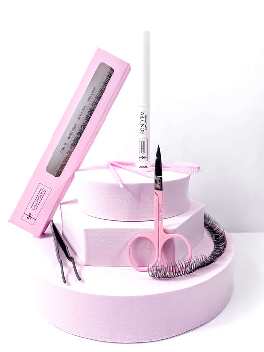 Weightless 'C' Curl Pre-Cut Lash Ribbons® Starter Kit