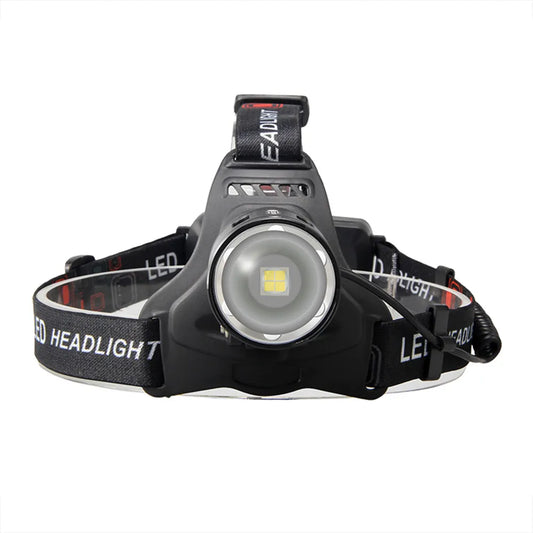 Led Headlamp Headlight Zoom Head Lamp Flashlight Torch