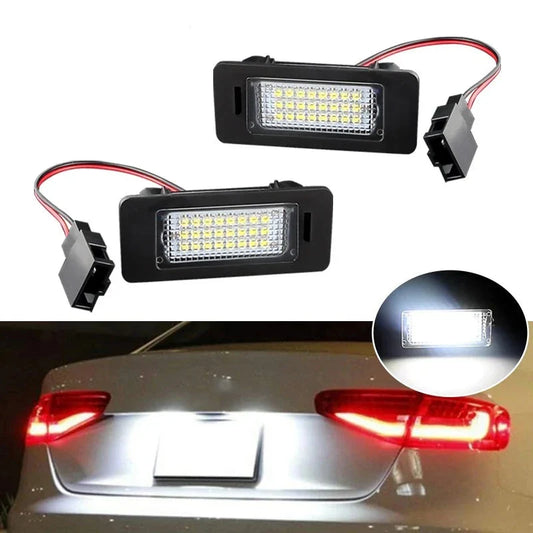 LED License Number Plate Lights Bulb For Audi
