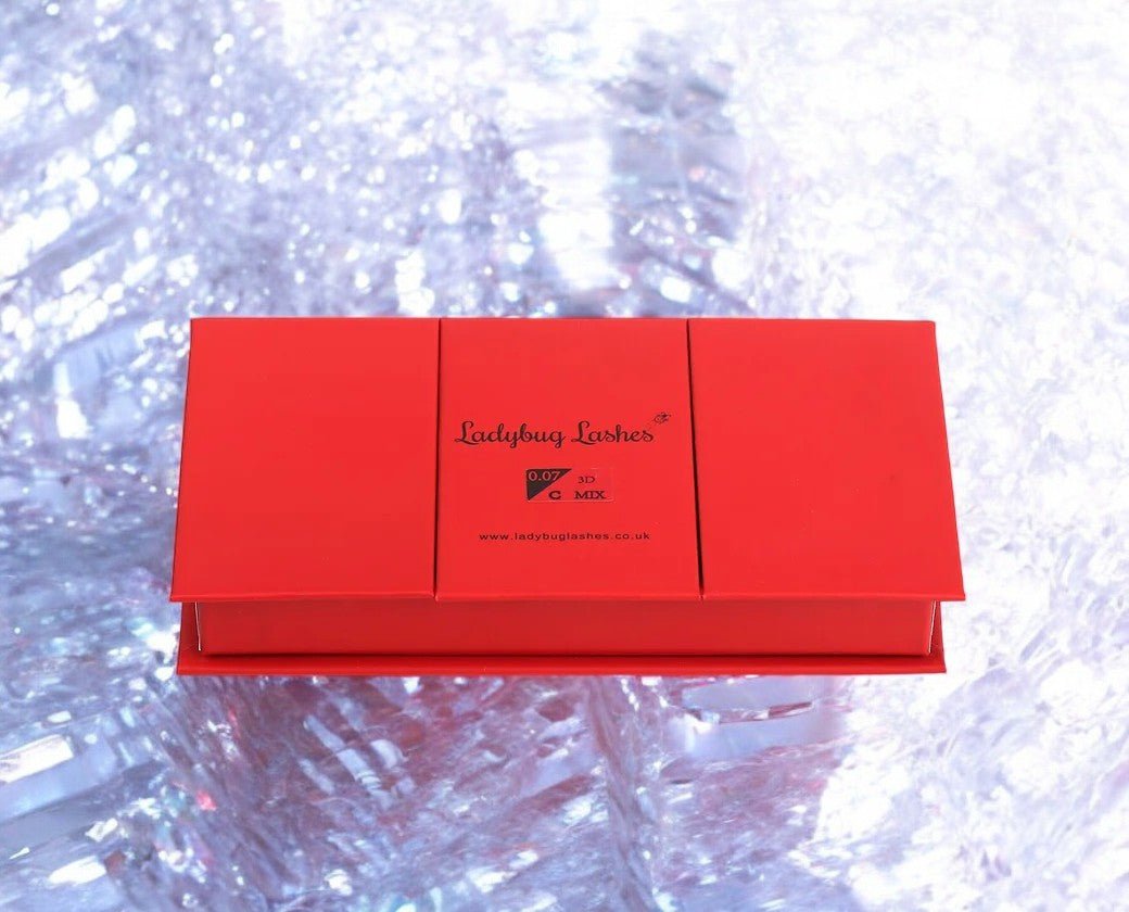 Loose Promade Premade Fans Mixed Box Smaller Sizes