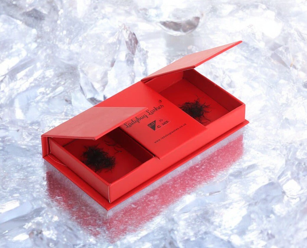 Loose Promade Premade Fans Mixed Box Smaller Sizes