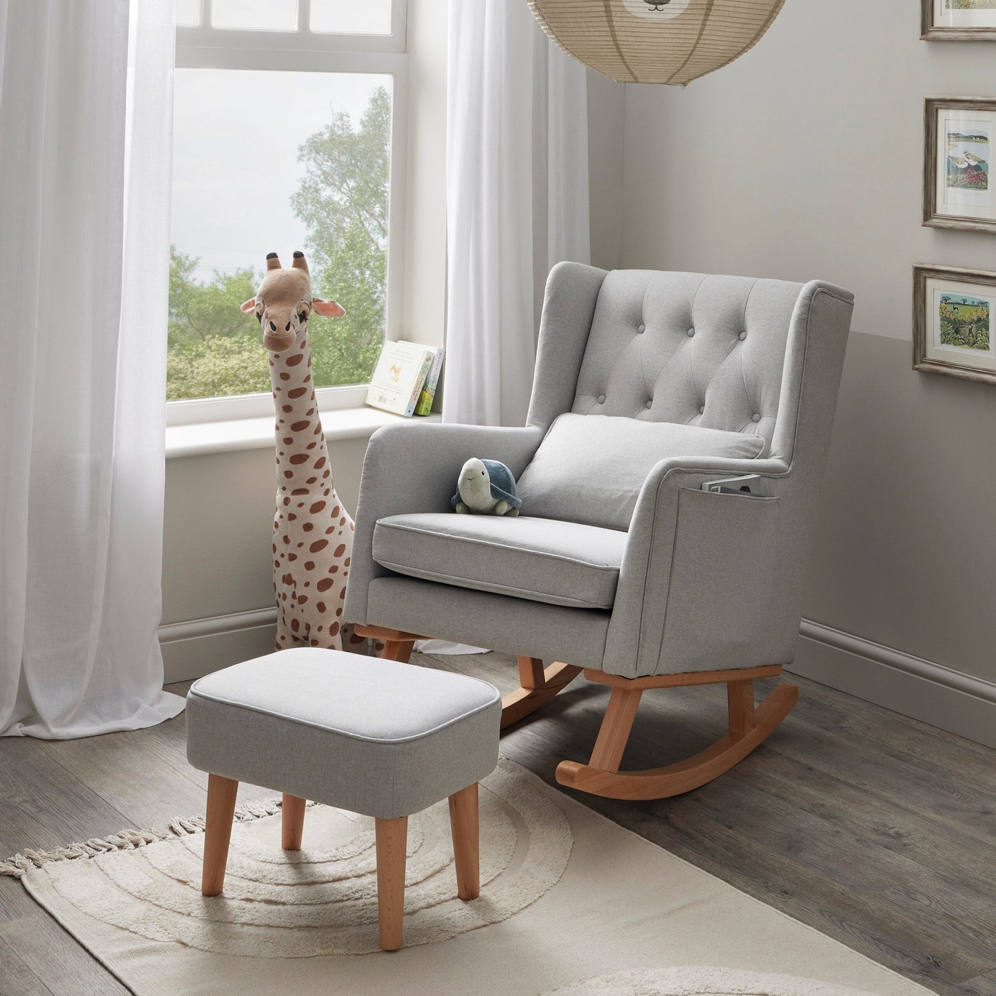 Lux Nursing Chair with Footstool