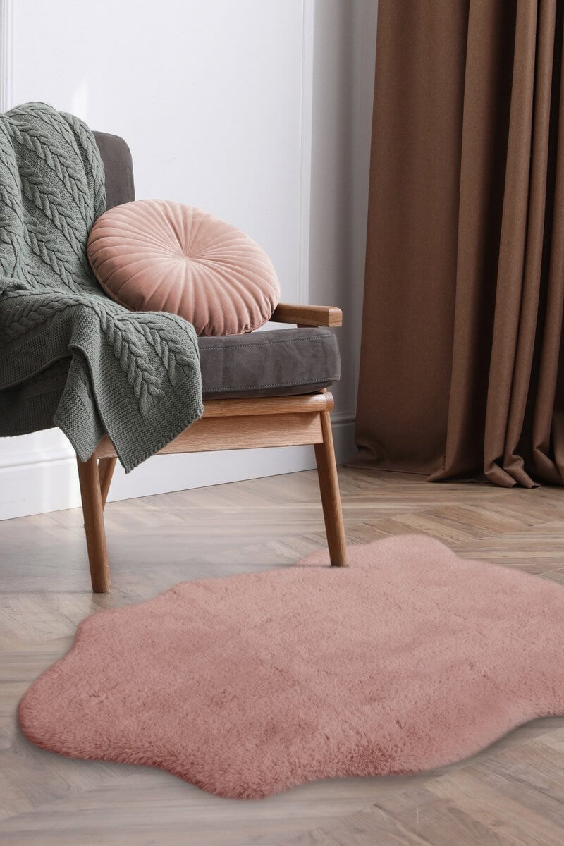 Luxury Fur Shaggy Rug – Ultra-Soft Geometric