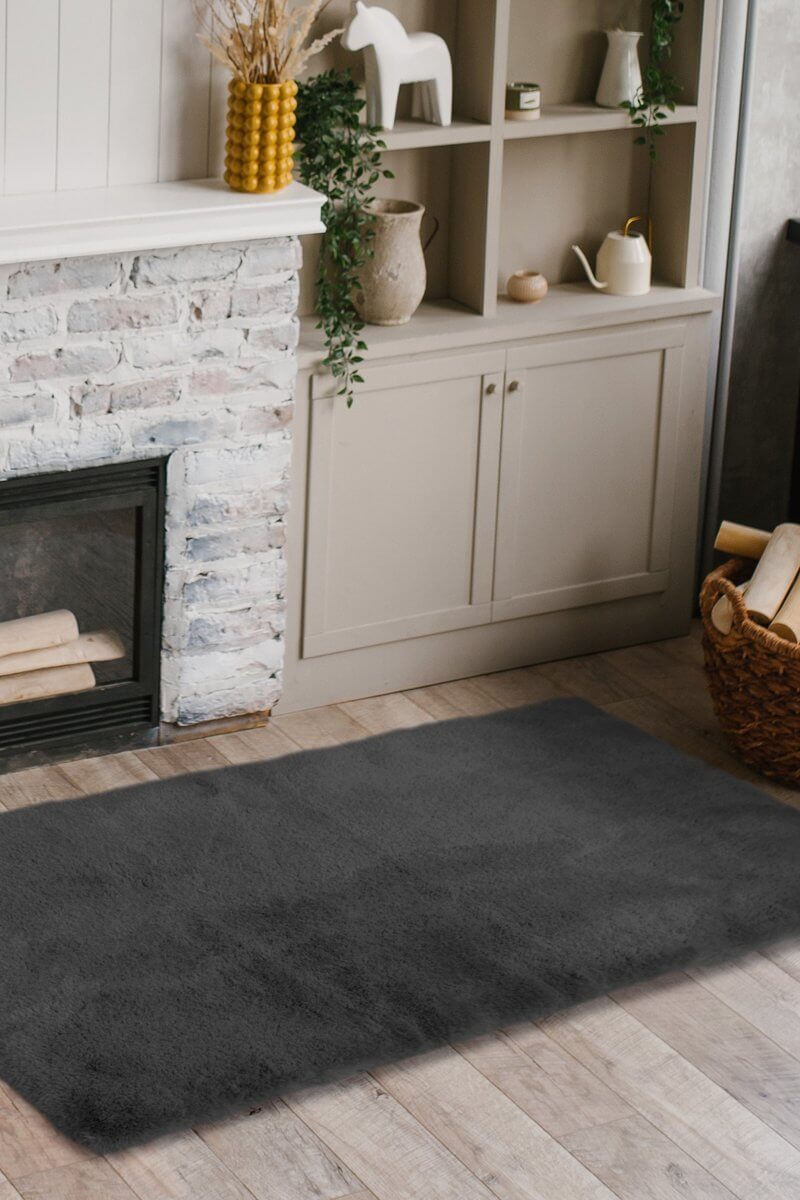 Luxury Fur Shaggy Rug – Ultra-Soft Geometric