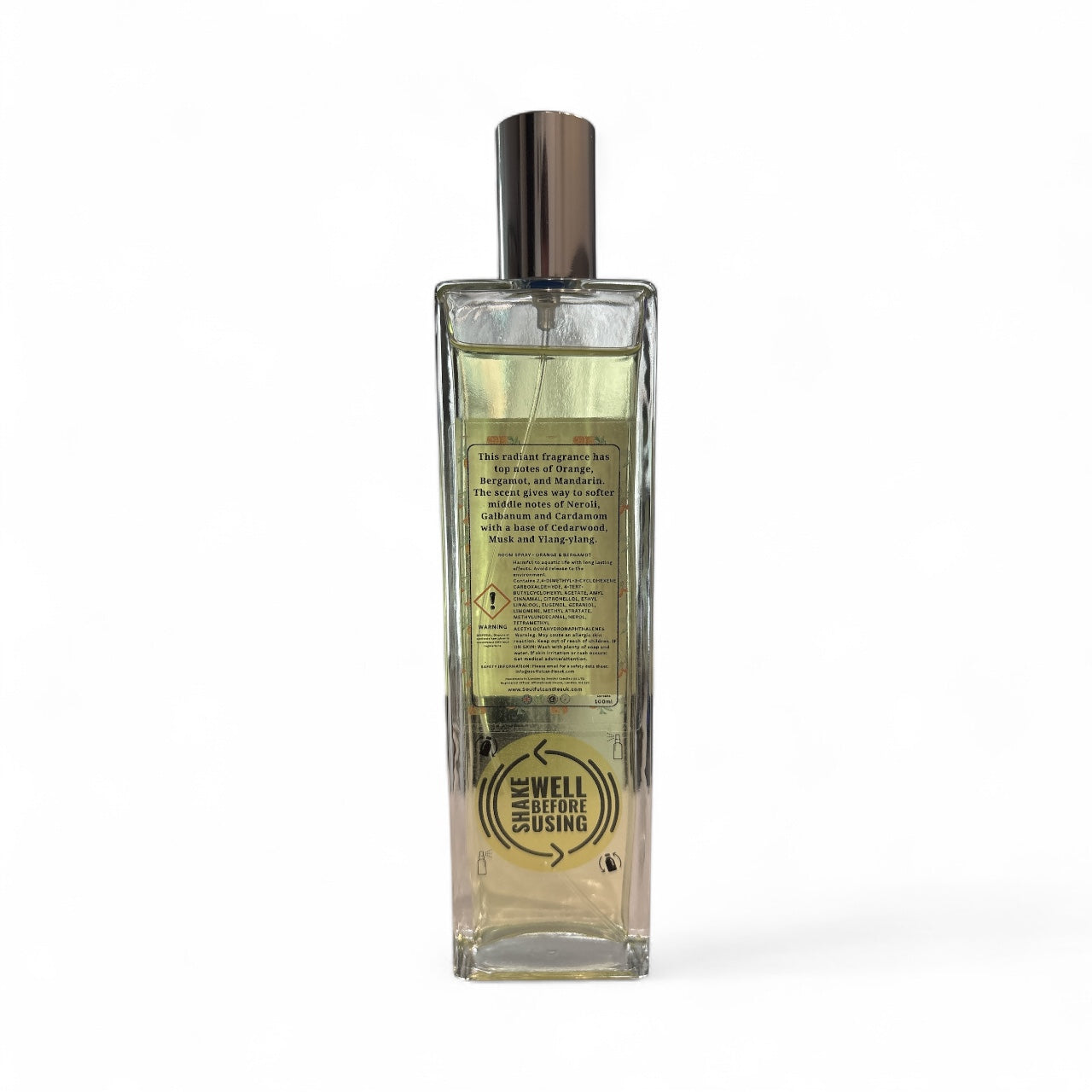 Orange & Bergamot Luxury Room Spray (Alcohol‑Free) – 100ml