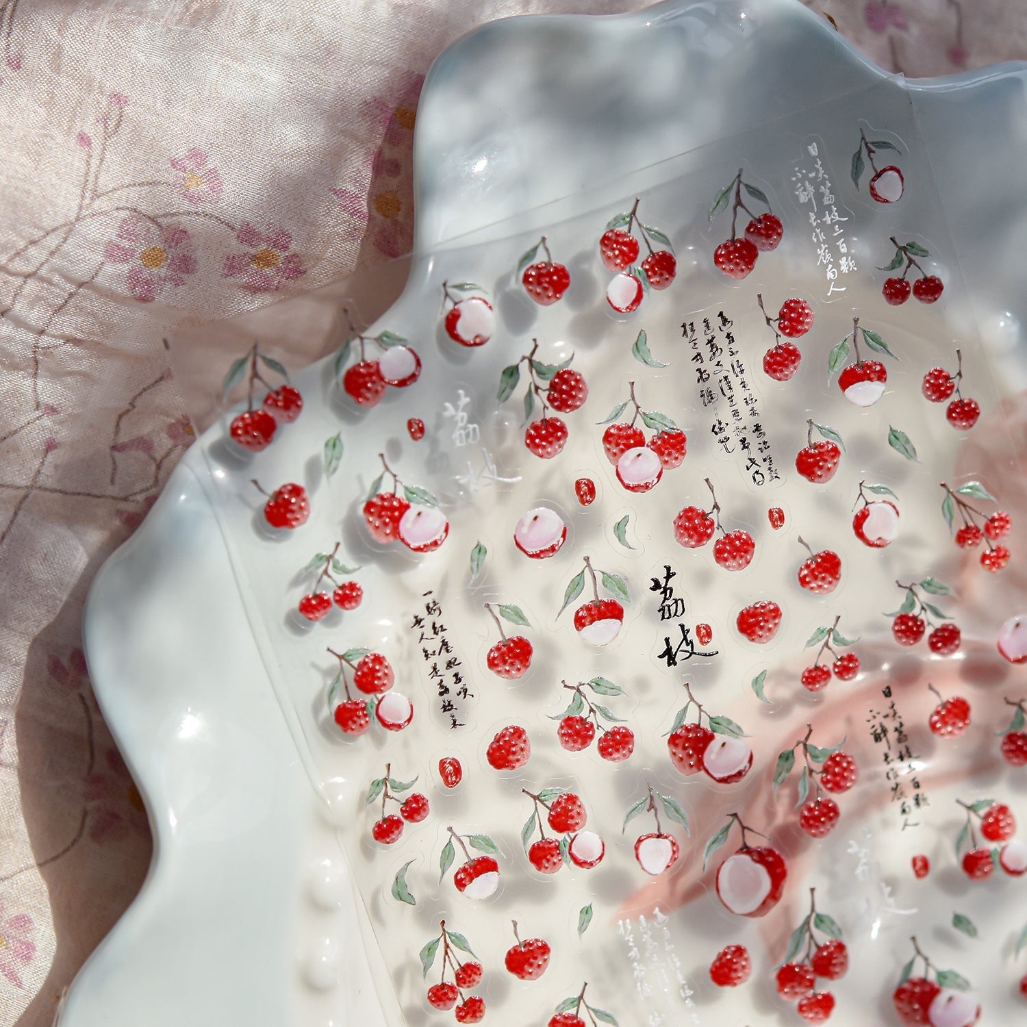 Hello Claws | Lychee Nail Deco Sticker