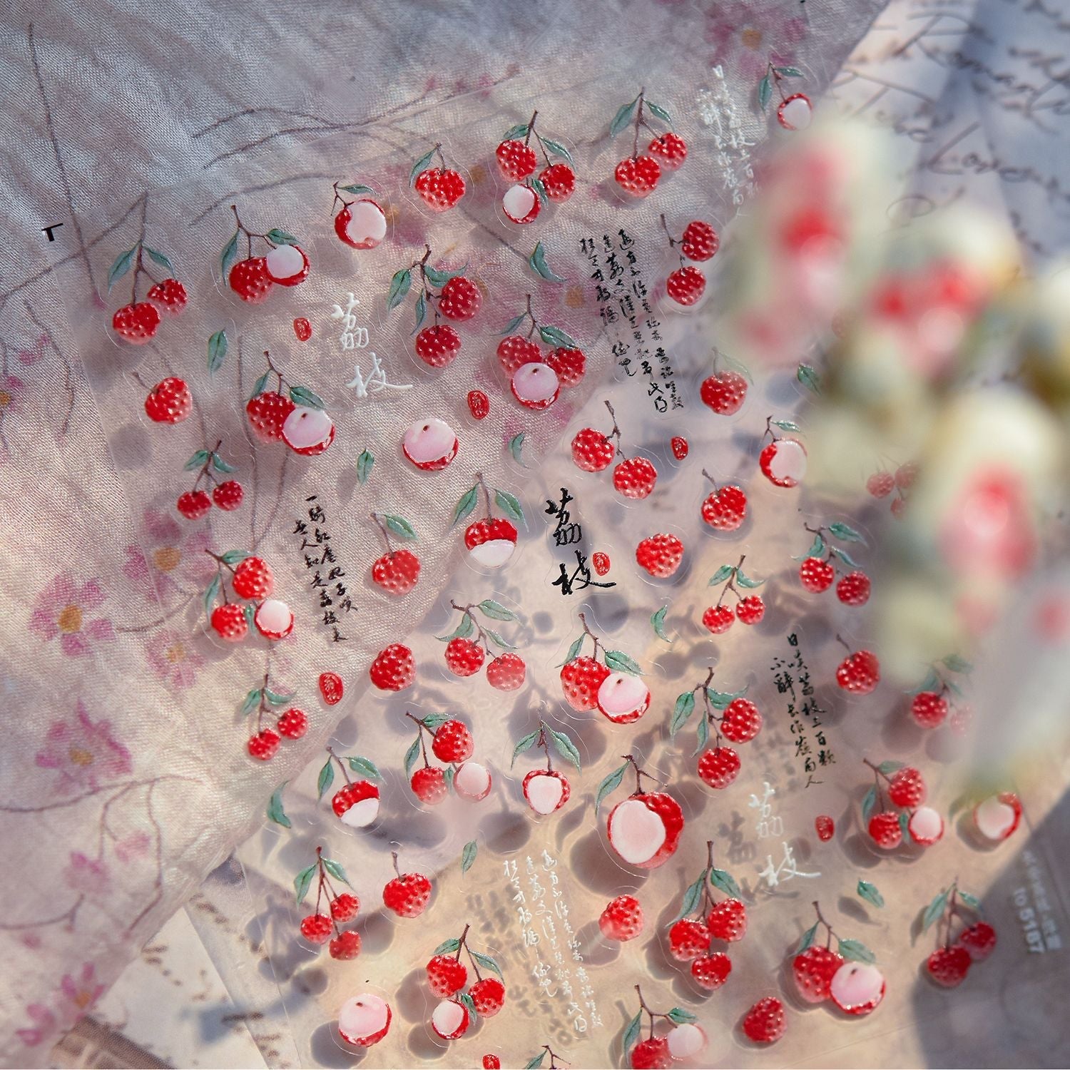 Hello Claws | Lychee Nail Deco Sticker