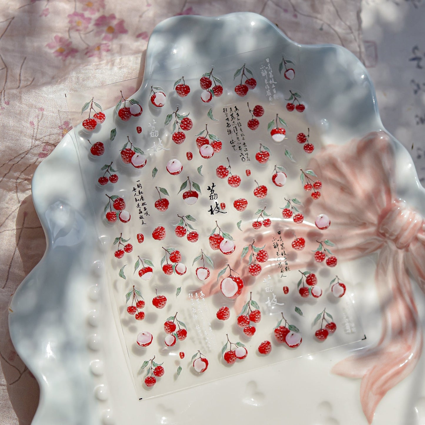 Hello Claws | Lychee Nail Deco Sticker