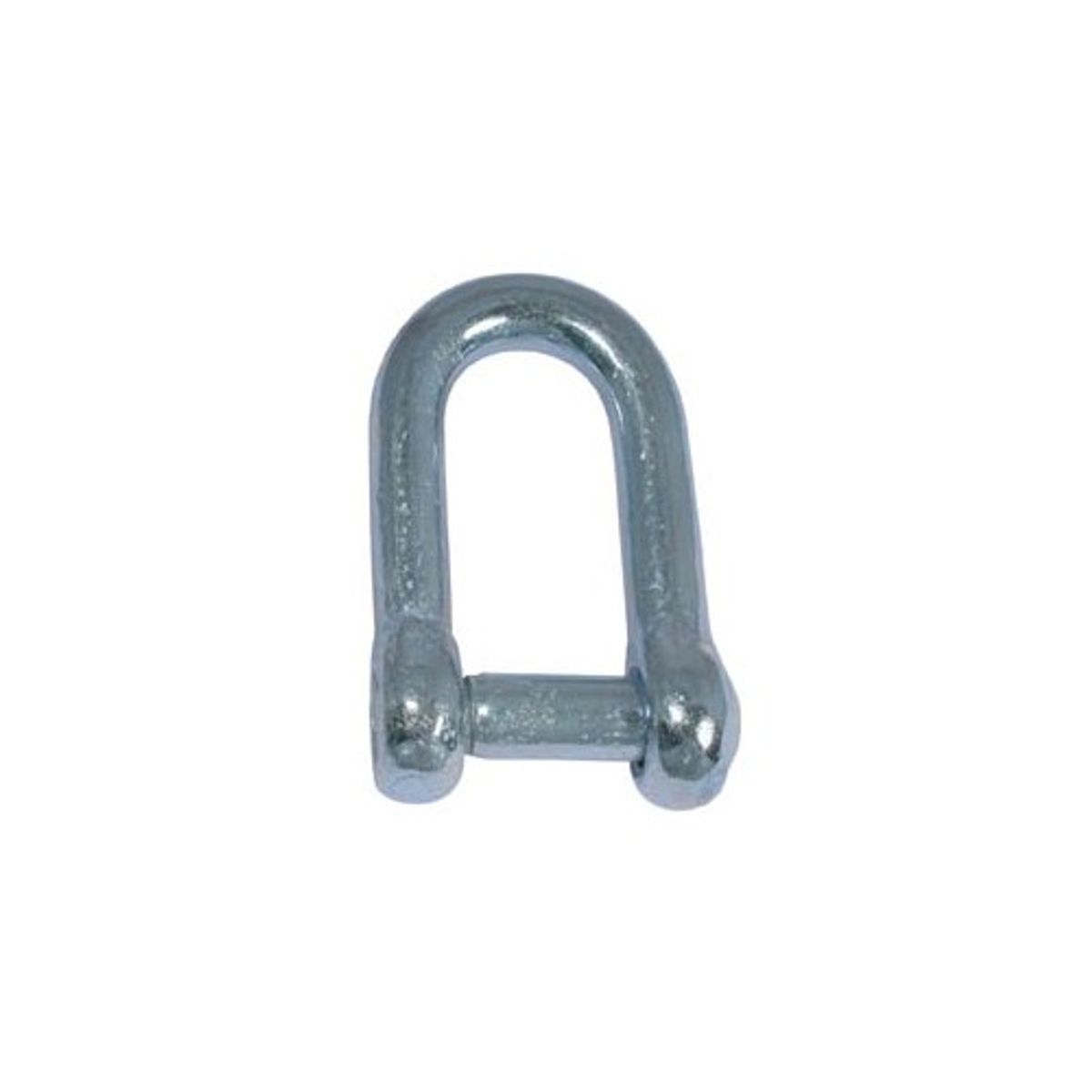 AG Galvanised Steel D Shackle with 12mm Countersunk Pin (24mm ID)
