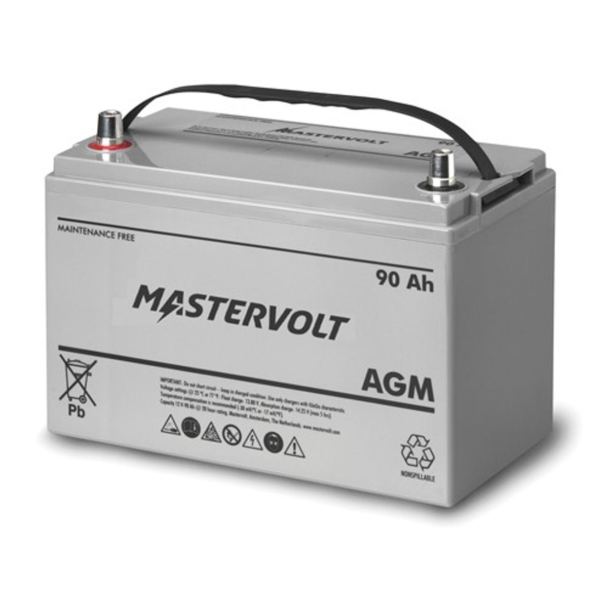Mastervolt AGM Battery (12V / 90Ah)