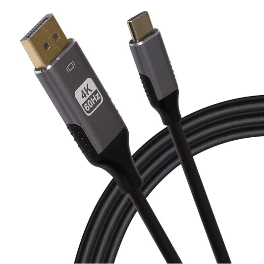 Maplin USB-C to DisplayPort Cable 4K@60Hz Ultra HD - 1.8m