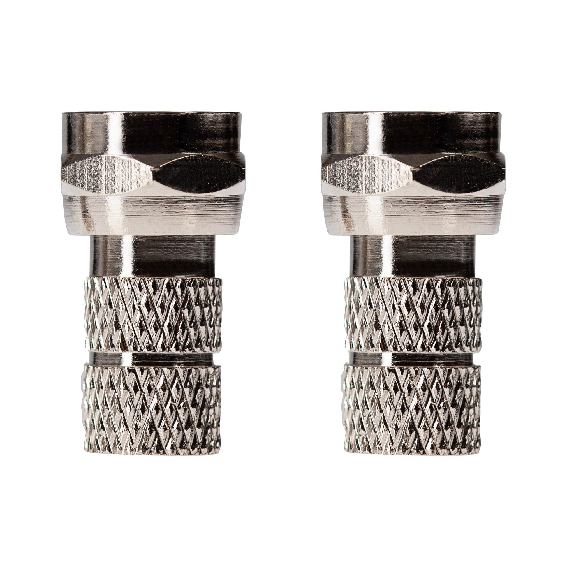 Maplin F Type Connector RG58U Satellite Aerial Coaxial Cable - Pack of 2