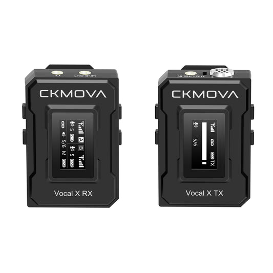 Maplin CKMOVA VOCAL X V1 Ultra Compact 2.4GHZ Dual Channel Wireless Microphone System with 1x Transmitter & 1x Receiver