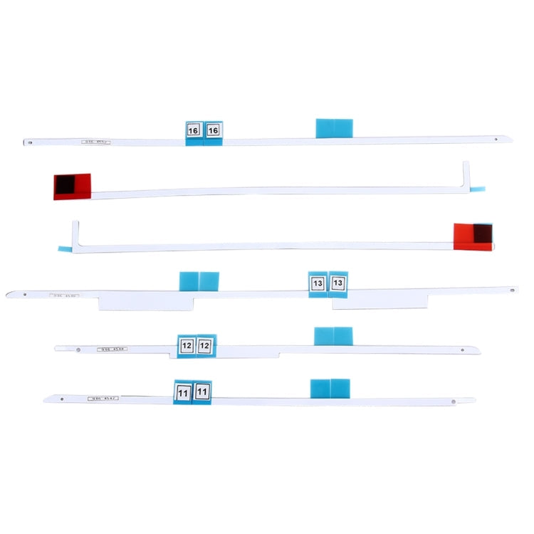 6 in 1 for iMac 27 inch A1419 (2012 - 2015) LCD Adhesive Stickers, A1419