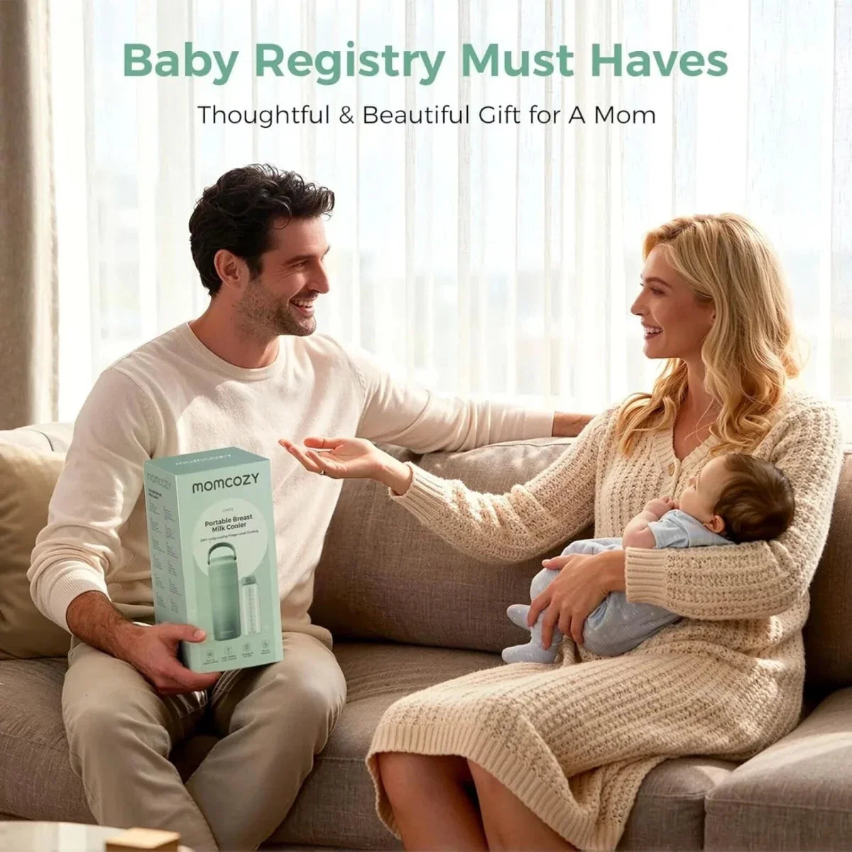 Momcozy Portable Breast Milk Cooler for Travel 12oz