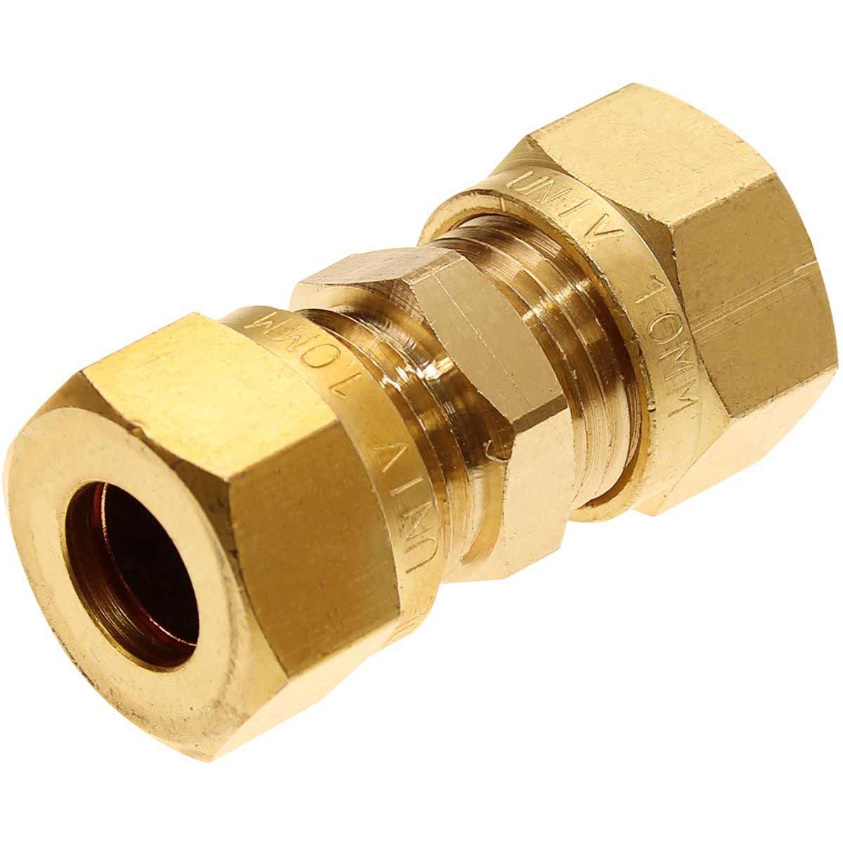 AG Compression Straight Coupling (10mm to 10mm Compression) MC110