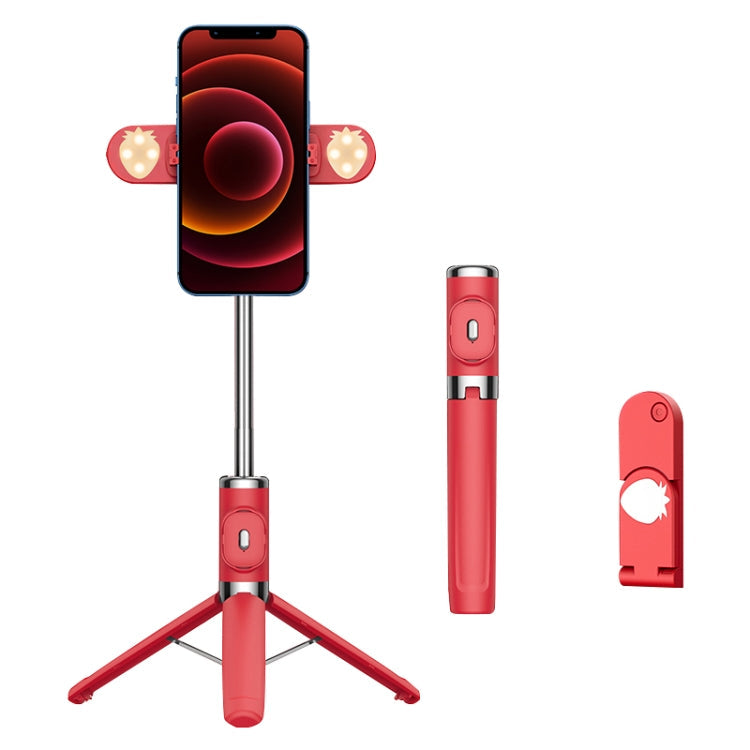 Bluetooth Remote Control Dual Fill Light Tripod Selfie Stick, Dual Fill Light (Green), Dual Fill Light (Red), Dual Fill Light (Yellow), Dual Fill Light (Black)