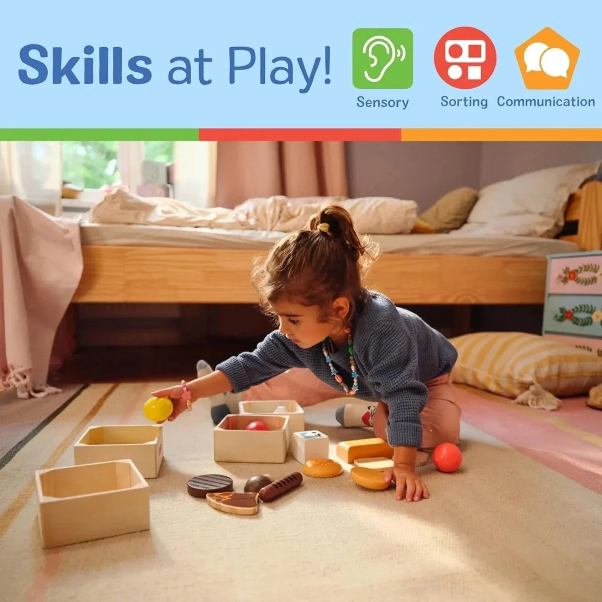 Melissa & Doug Wooden Food Set 21 pcs