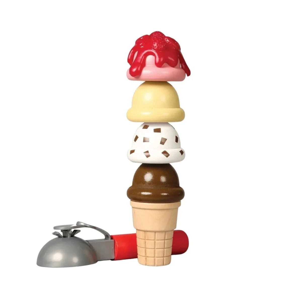 Melissa & Doug Wooden Ice Cream Counter Play Set